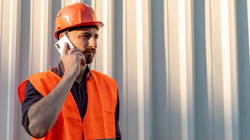 Australian tradie at work